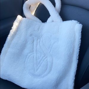 Victoria’s Secret Sherpa tote bag